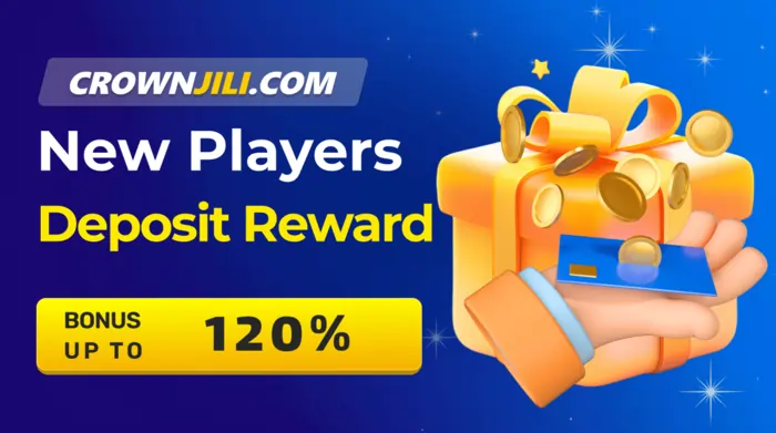 new players deposit rewards up to 120% at crownjili ph casino!