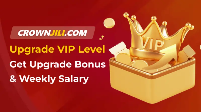 upgrade VIP level-get upgrade bonus & weekly salary!