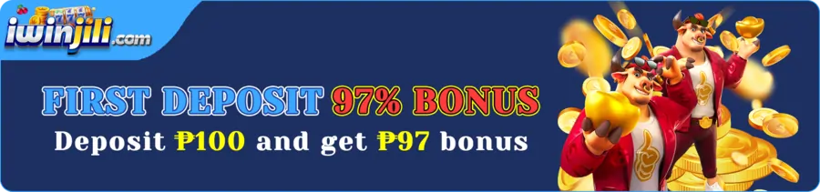 first deposit get 97% bonus at iwinjili ph casino!