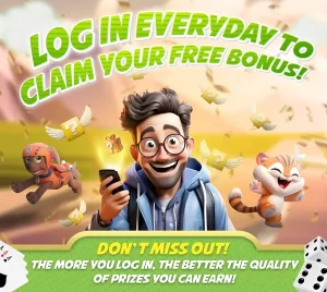 login everyday to claim your free bonus at swerte win!