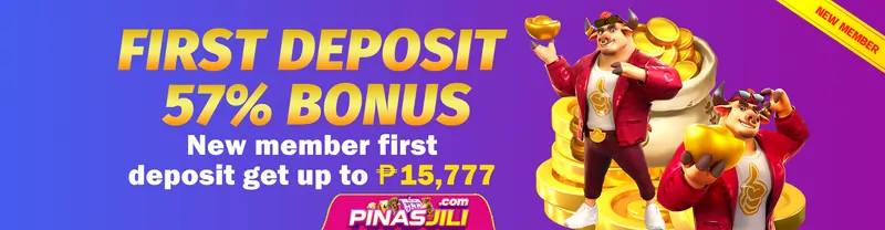 first deposit gets 57% bonus-get up to P15,777 at jilipinas ph casino!