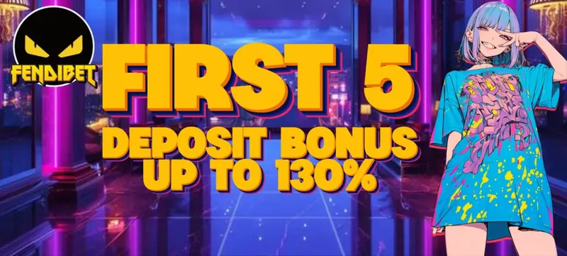 first deposit up to 130% bonus!