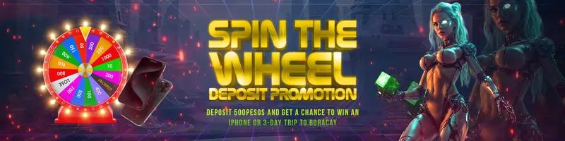 spin the wheel-deposit 500 get change to win iphone and trip!