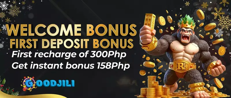 goodjili ph welcome bonus first deposit of P300 get instant bonus of P158!