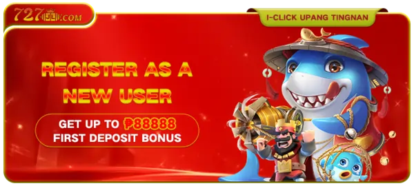 register as new user at 727jili casino get up to P8,888 now!