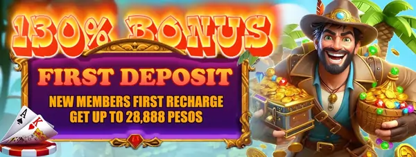 First deposit bonus up to 130% up to P28,888 at J5JILI Casino!