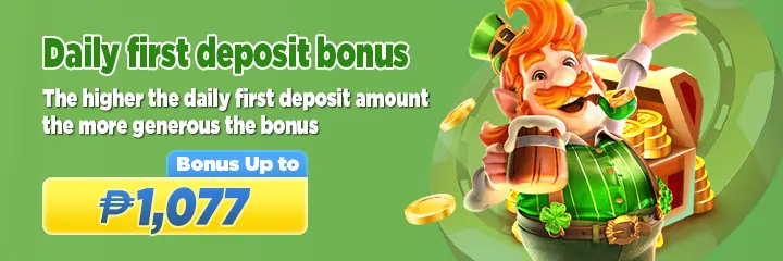 daily first deposit bonus up to P1,077 at taya99 com ph